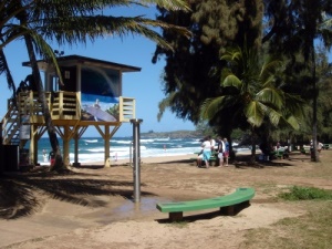 lifeguards onderkomen op het strand | Ka anapali